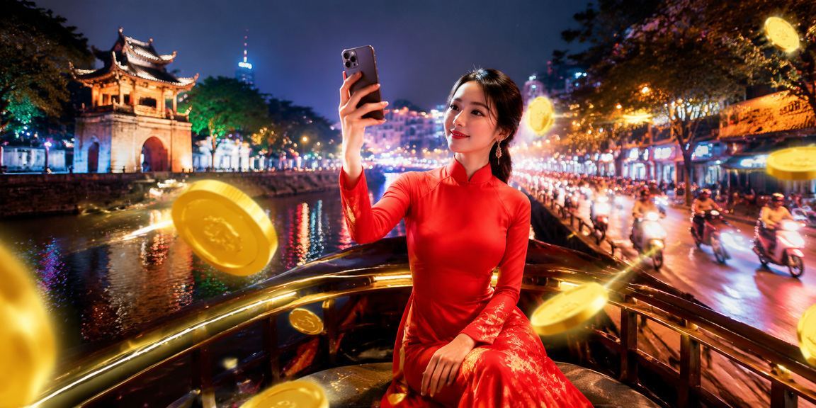 Người dùng tại Hà Nội đăng ký và đặt kèo thể thao trên ứng dụng di động